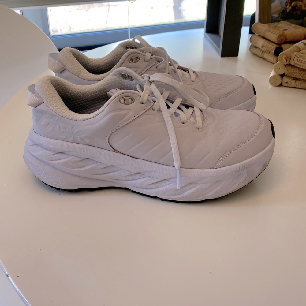 HOKA Women’s Bondi SR Sneakers White: Size 8.5 - Picture 5 of 14